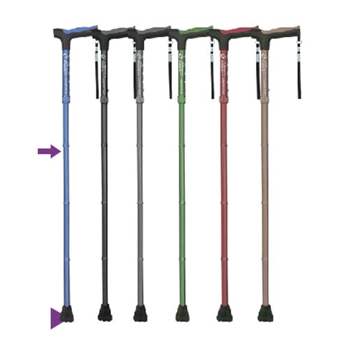 Airgo Comfort Plus Folding Walking Stick, Folding Walking Stick