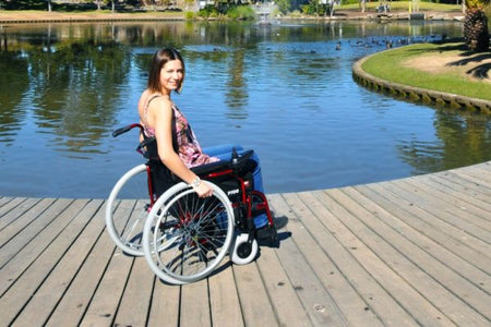 BREEZY P100 Power and Manual Multifunctional Wheelchair - Emobility Shop