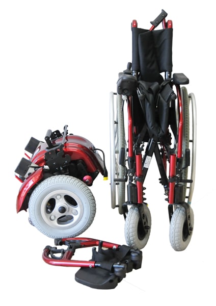 BREEZY P100 Power and Manual Multifunctional Wheelchair - Emobility Shop