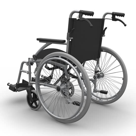 Aluminium Super Light Weight Crystal 2.0 Wheelchair