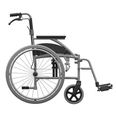 Aluminium Super Light Weight Crystal 2.0 Wheelchair