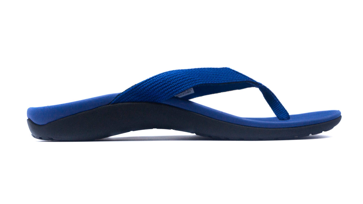 Premium Orthotic Flip Flops Navy