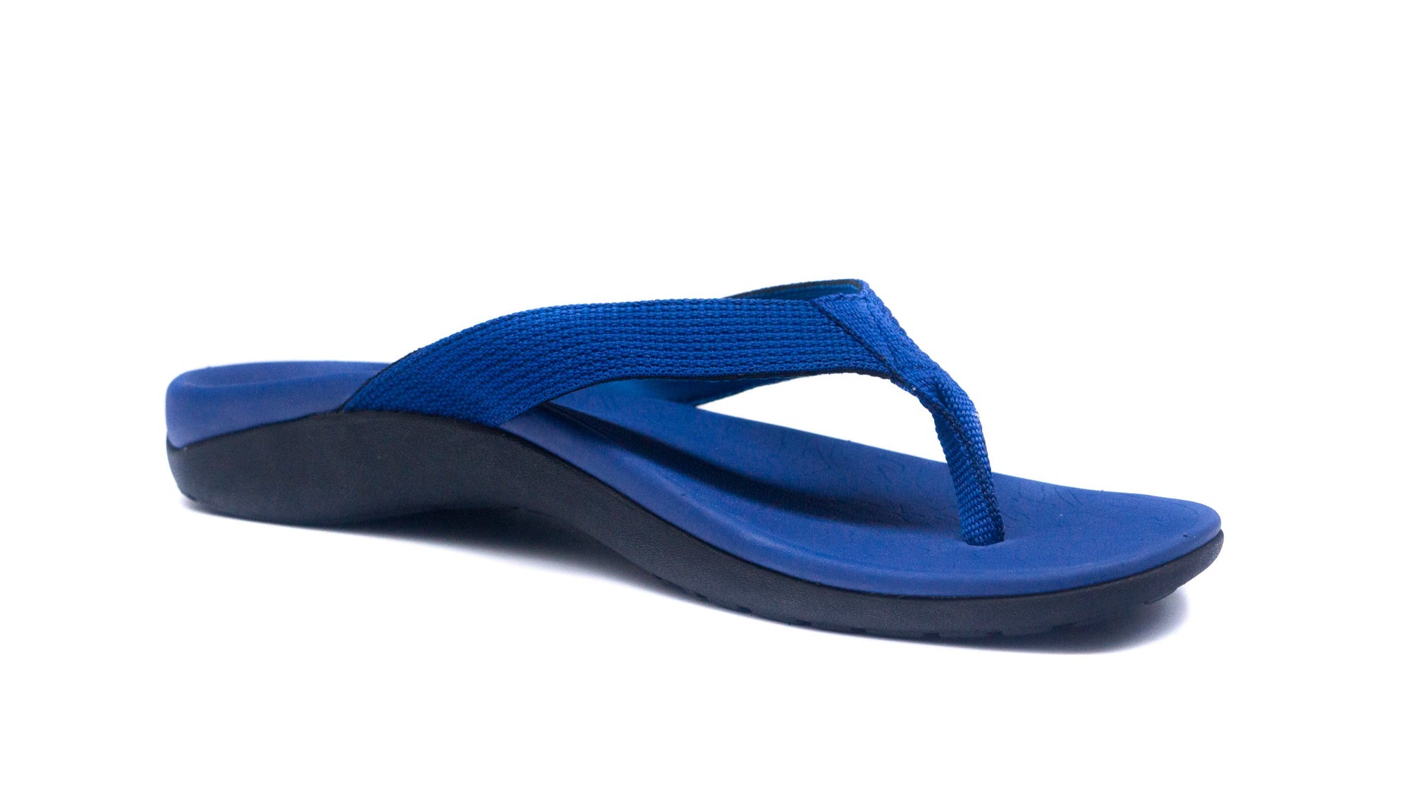 Premium Orthotic Flip Flops Navy