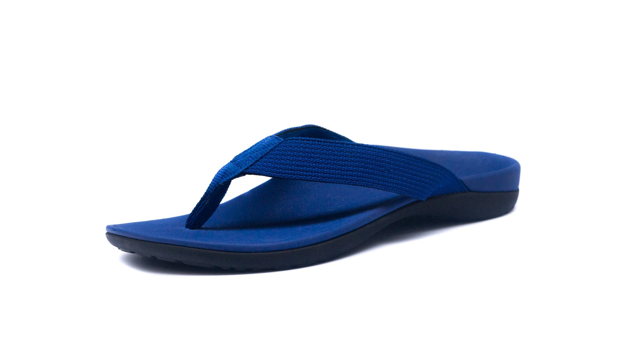 Premium Orthotic Flip Flops Navy