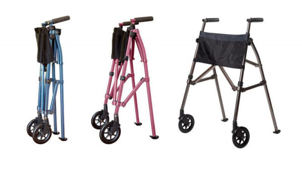 EZ Fold N Go Walker Rollator - Emobility Shop