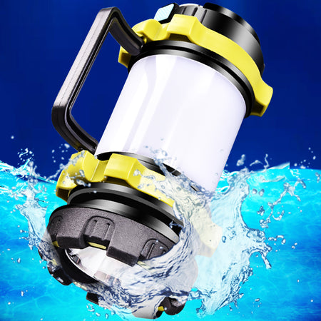 Portable USB Rechargeable Waterproof LED Camping Outdoor Search Light