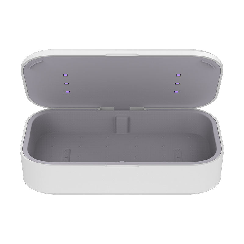 UV Phone Sanitizer & Wireless Charger in Solid Gift Box With 6 UV LED