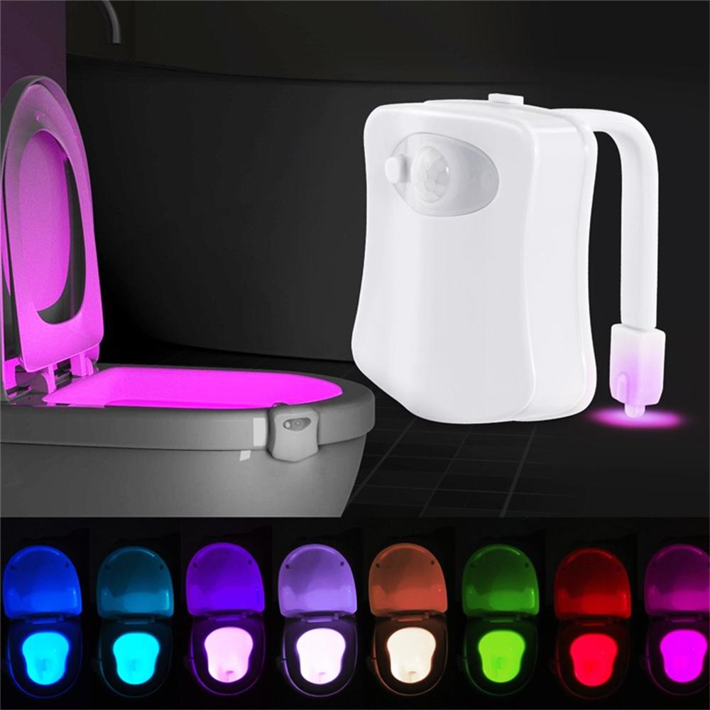 Toilet on sale light sensor