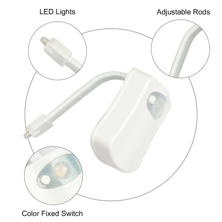 8 colour Motion Sensor Toilet LED Night Light