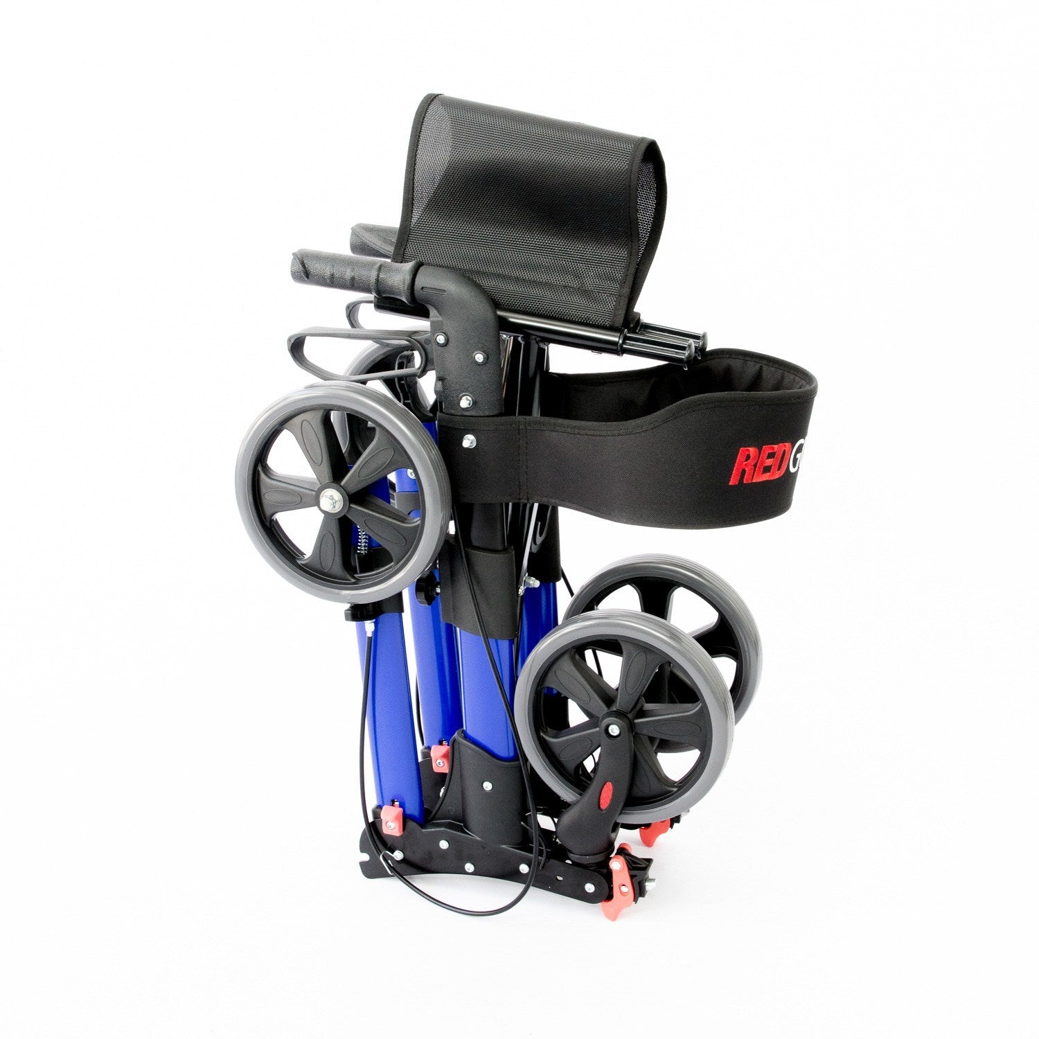 REDGUM Compact Side Folding Seat Walker Rollator - Emobility Shop