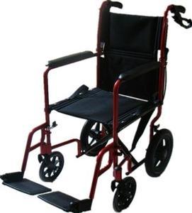 Lightweight Economy Aluminium Transit Wheelchair - Emobility Shop