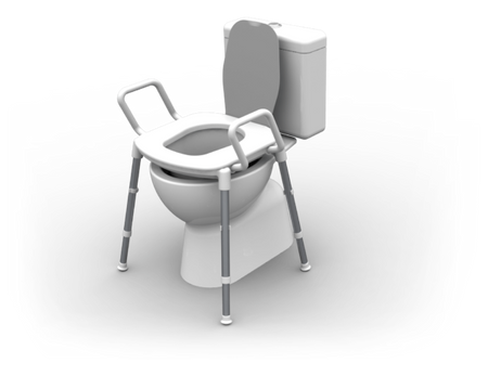 Toilet Seat Raiser Space Saver - Emobility Shop