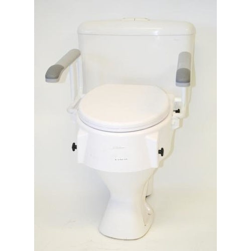 Raised Toilet seat with Arms - Emobility Shop