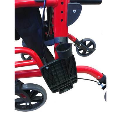 REDGUM CrossOver 2 in 1 Rollator Walker and Transit Wheelchair - Emobility Shop