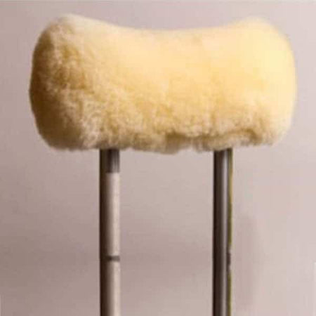 Genuine Lambskin underarm Crutches Cover