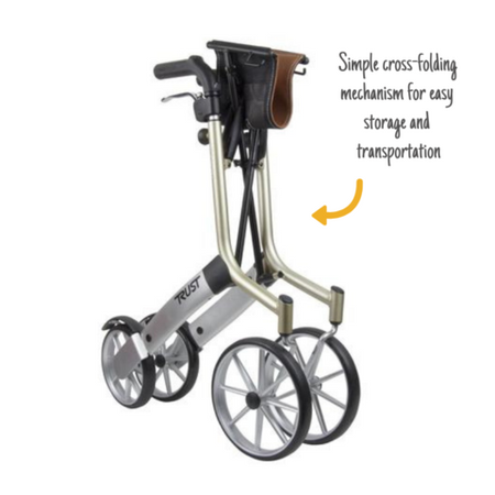 Trust Care Let’s Go Out Outdoor Rollator Walker - Emobility Shop