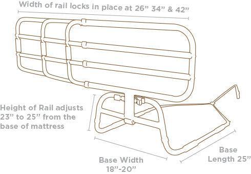 Sleep Safe Home Bed Rail