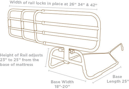 Sleep Safe Home Bed Rail