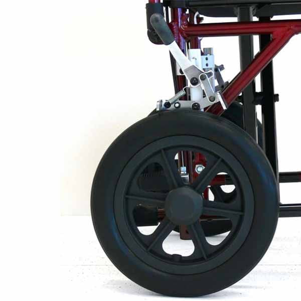 Deluxe Folding Transit Wheelchair - Emobility Shop