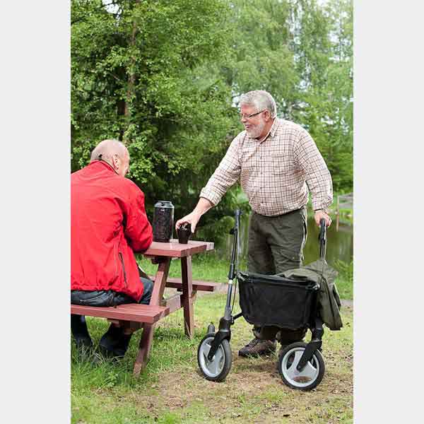 TOPRO OLYMPOS Outdoor Walking Rollator - Emobility Shop