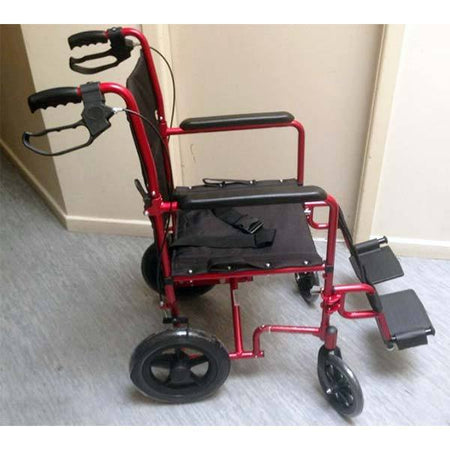 Lightweight Economy Aluminium Transit Wheelchair - Emobility Shop