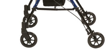 Drive Adjustable Seat Height Walking Rollator - Emobility Shop