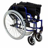 Lightweight Self Propelled Wheelchair Blue Frame - Emobility Shop