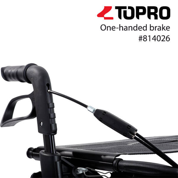 TOPRO OLYMPOS Outdoor Walking Rollator - Emobility Shop